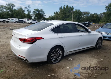 2017 Genesis G80 Base from USA, damaged, VIN KMHGN4JE9HU176045